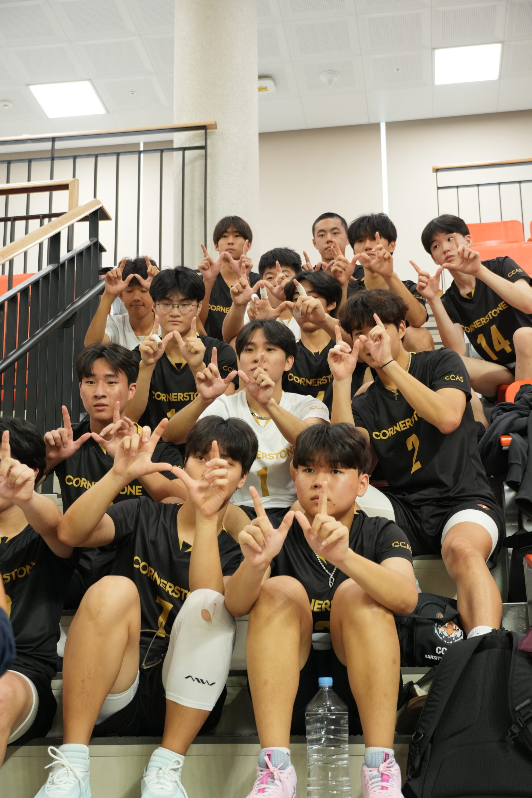 Cornerstone serves 2nd place in Gwangju tournament